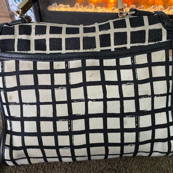 😍AUTHENTIC LINEN & LEATHER COACH BAG‼️ - Picture 5 of 16